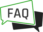 faq icon of two overlapping conversation bubbles