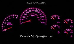repair with pink LEDs