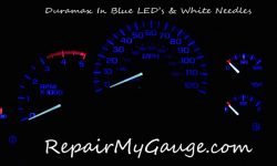 duramax in blue LEDs and white needles